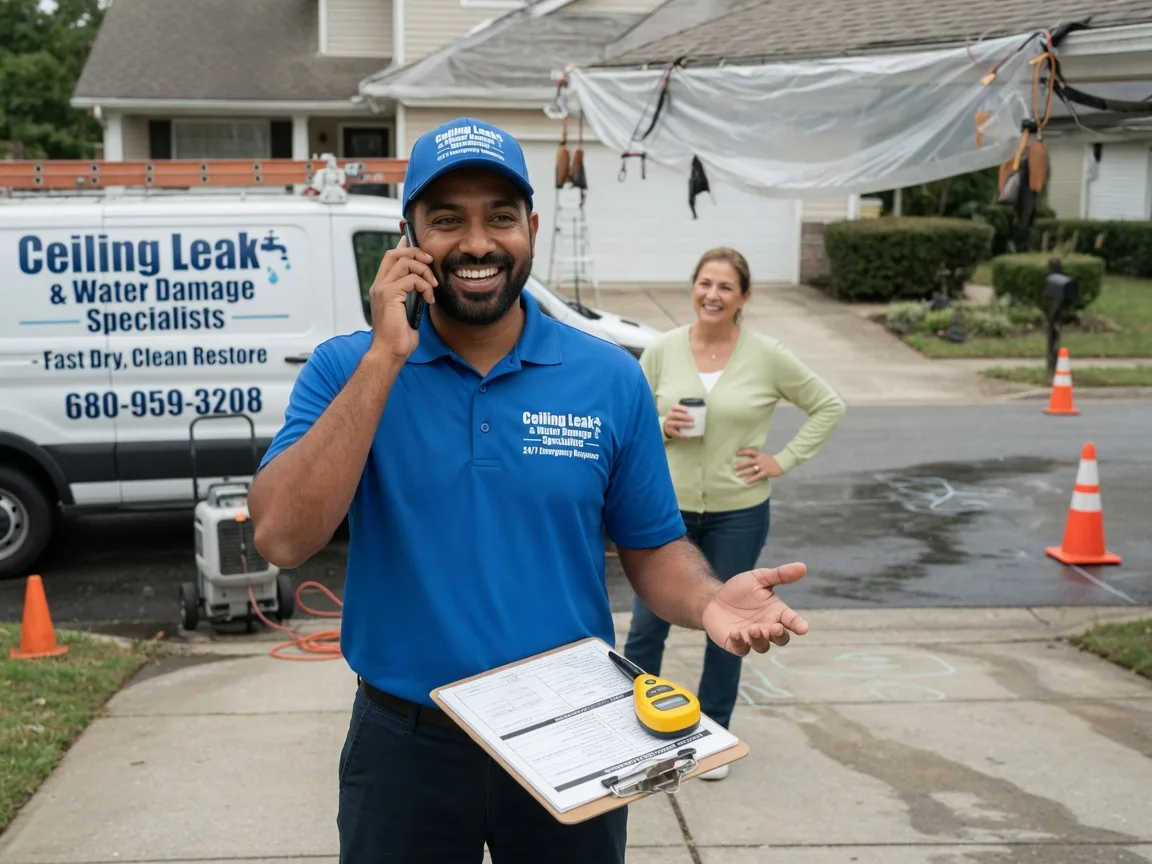 Ceiling Leak Cleanup Cromona, KY FAQs